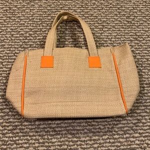 Small straw weaved bag